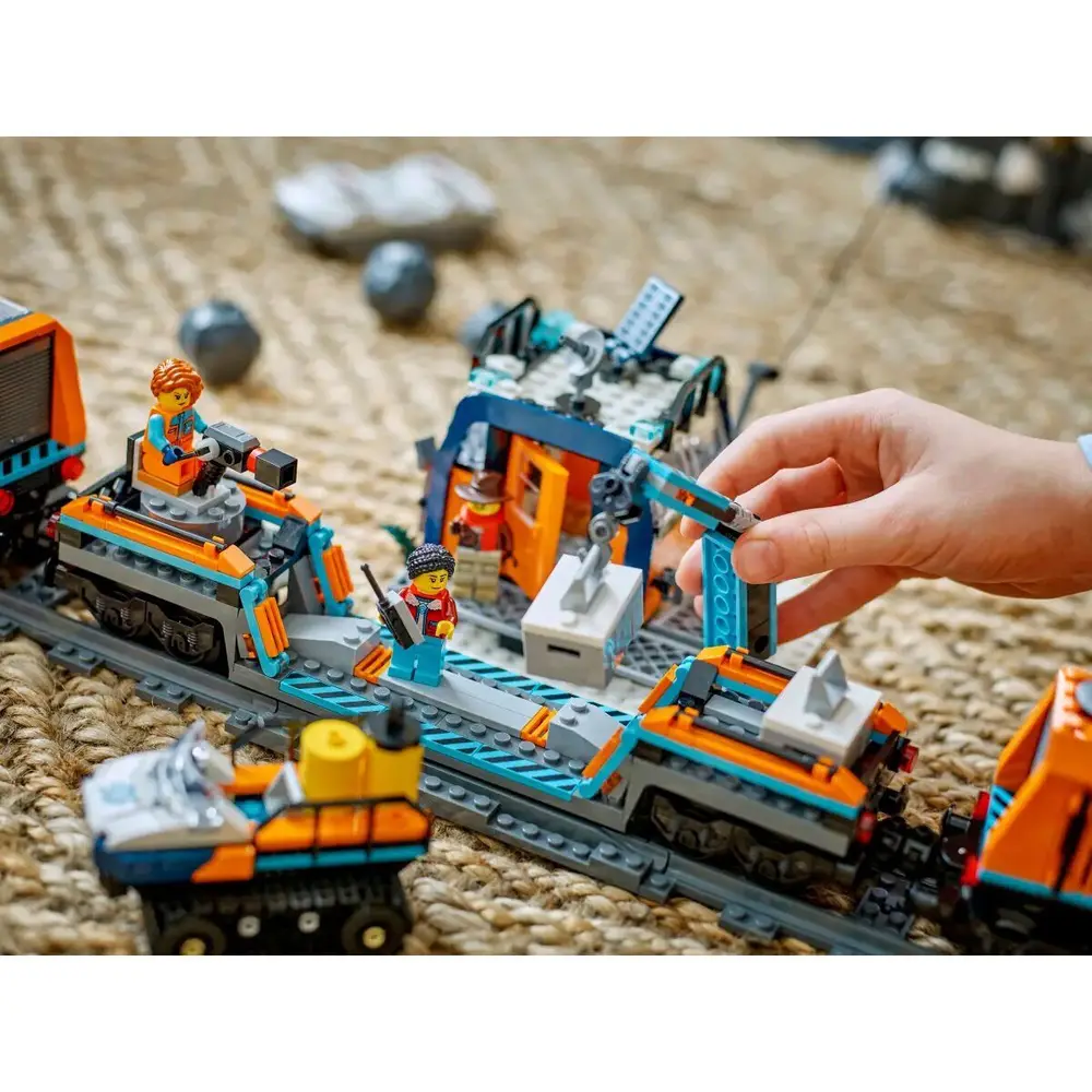 60470 Lego City Kaşif Treni 1517 parça +7 yaş 6