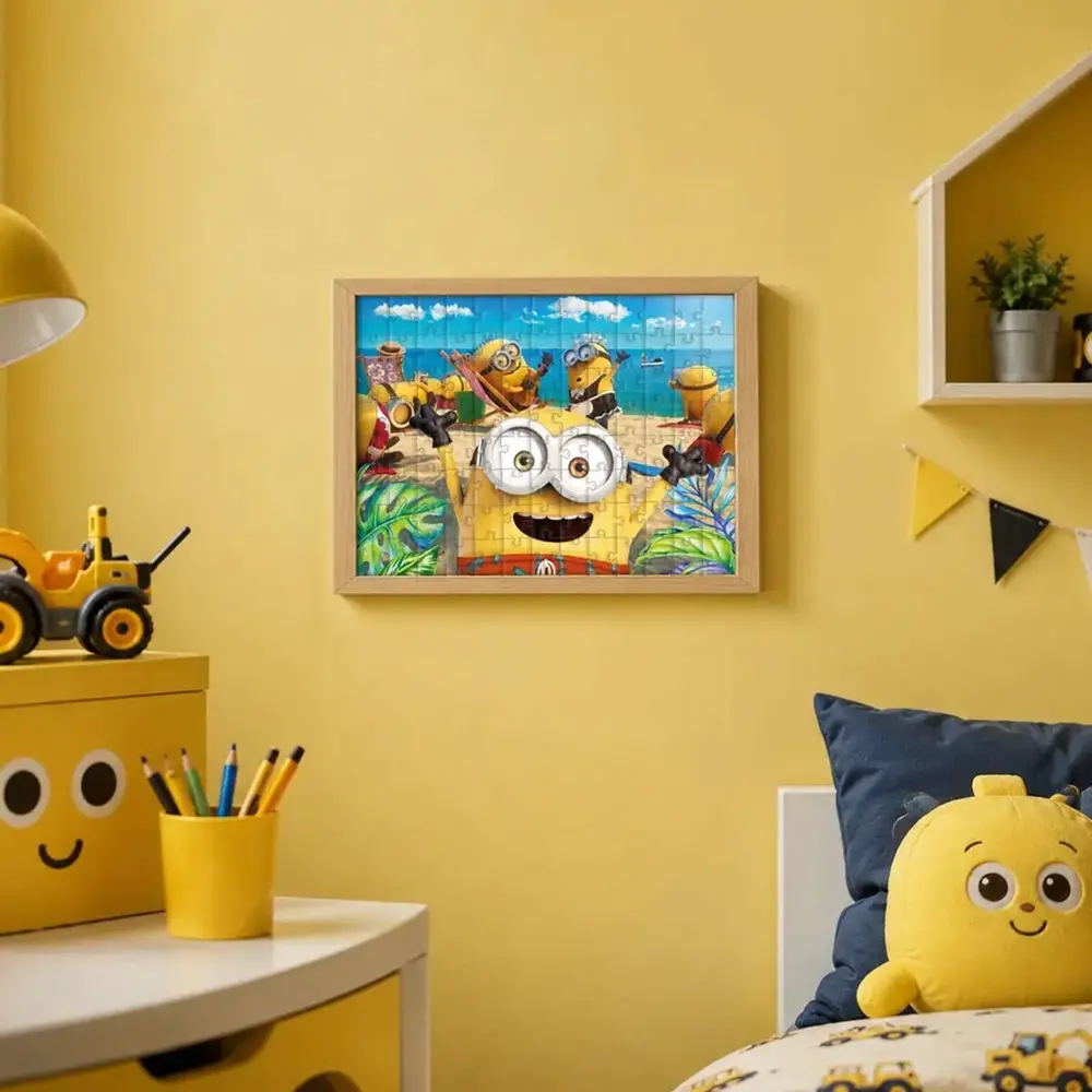 MO 714 MINIONS 100 PARÇA LİSANSLI PUZZLE 2