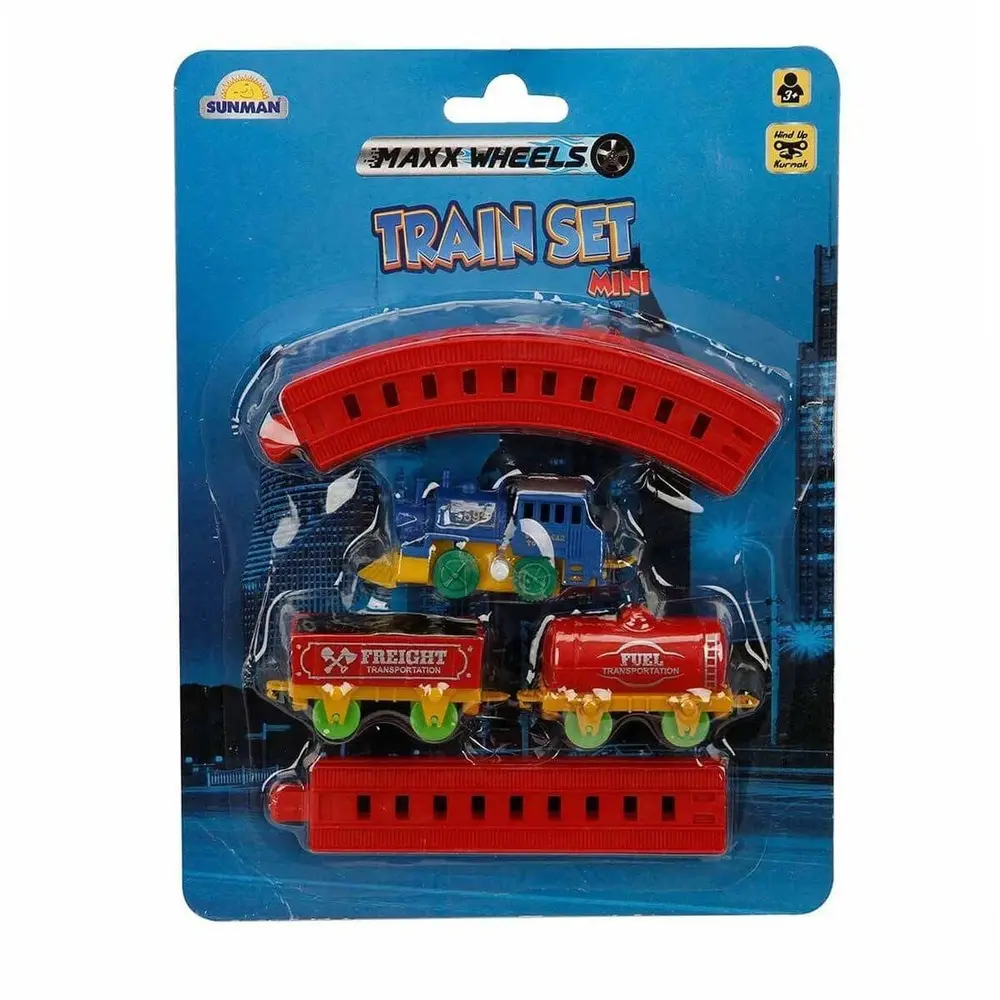 2559 Maxx Wheels Mini Tren Seti 11 Parça -Sunman 2