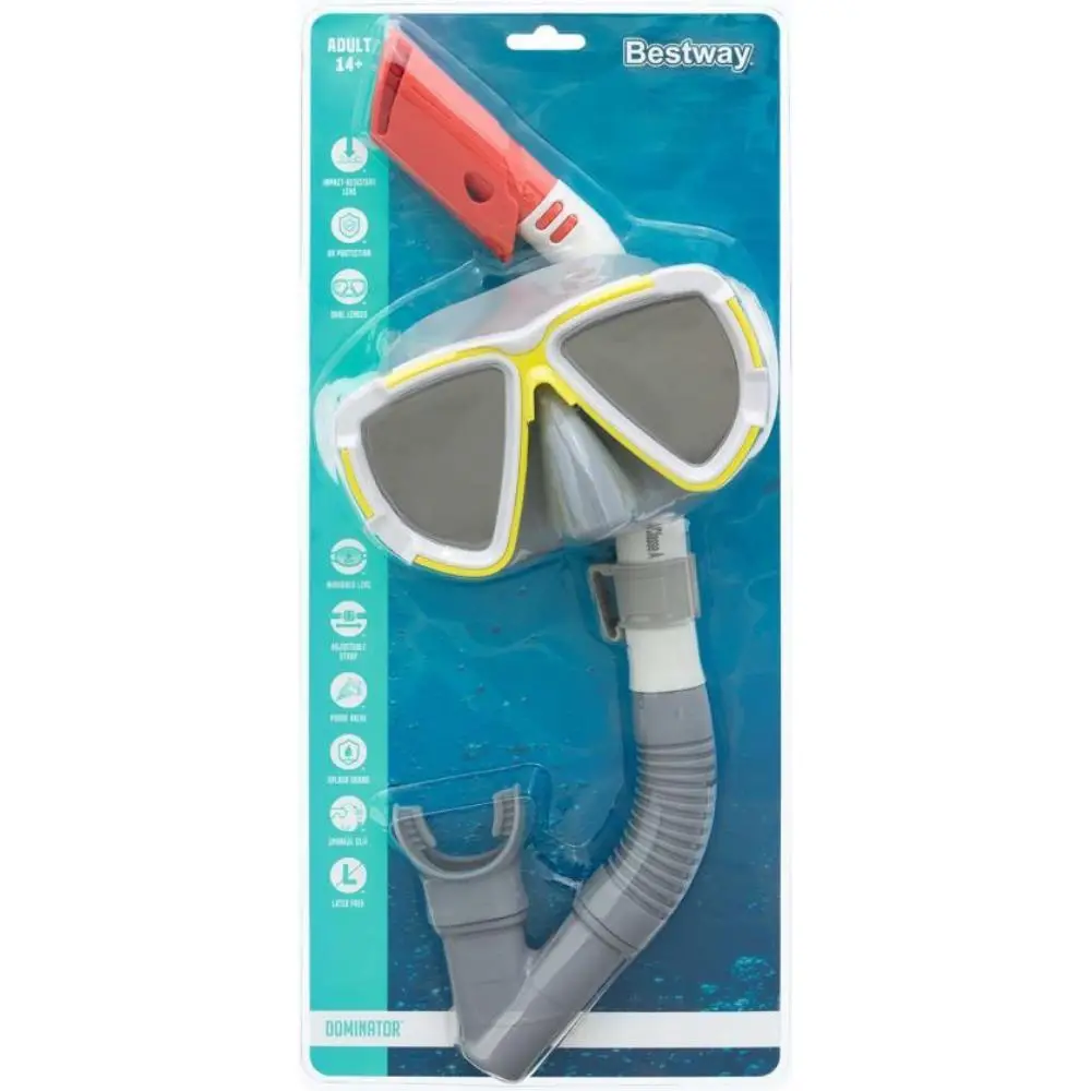 Domir 2 Aynalı Maske Snorkel Set - 24053 - 1 ADET 3
