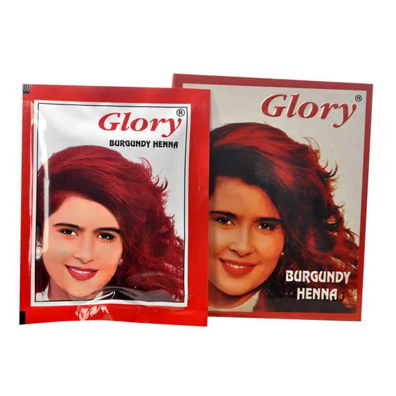 Kızıl Hint Kınası (Burgundy Henna) 10 Gr Paket 4