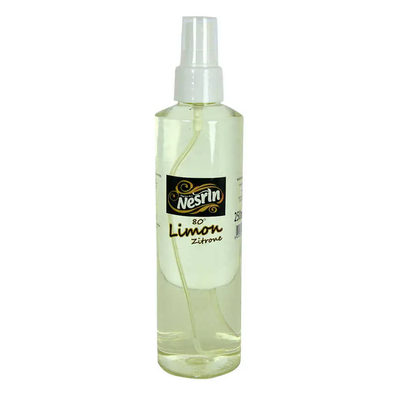 Limon Kolonyası 80 Derece Pet Şişe Sprey 250 ML
