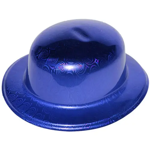 Mi Renk Hologramlı Plastik Yuvarlak Melon 27x24 cm