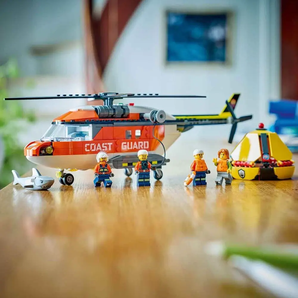 60503 Lego City Sahil Güvenlik Helikopteri 551 parça +7 yaş 5
