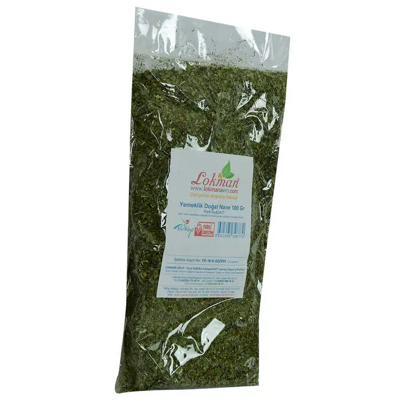 Nane Doğal Yemeklik 100 Gr Paket 4