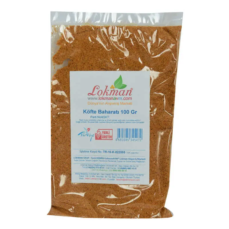 Köfte Baharatı Saf Baharat Karışımı 100 Gr Paket 3