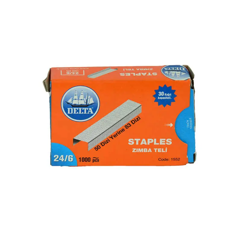 Zımba Teli Gri No-24/6 83 Dizi 1000 Adet Kod-1552 3