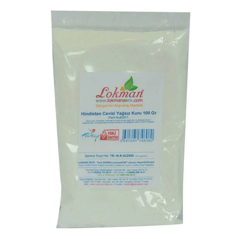 Hindistan Cevizi Yağsız Kuru 100 Gr Paket 3