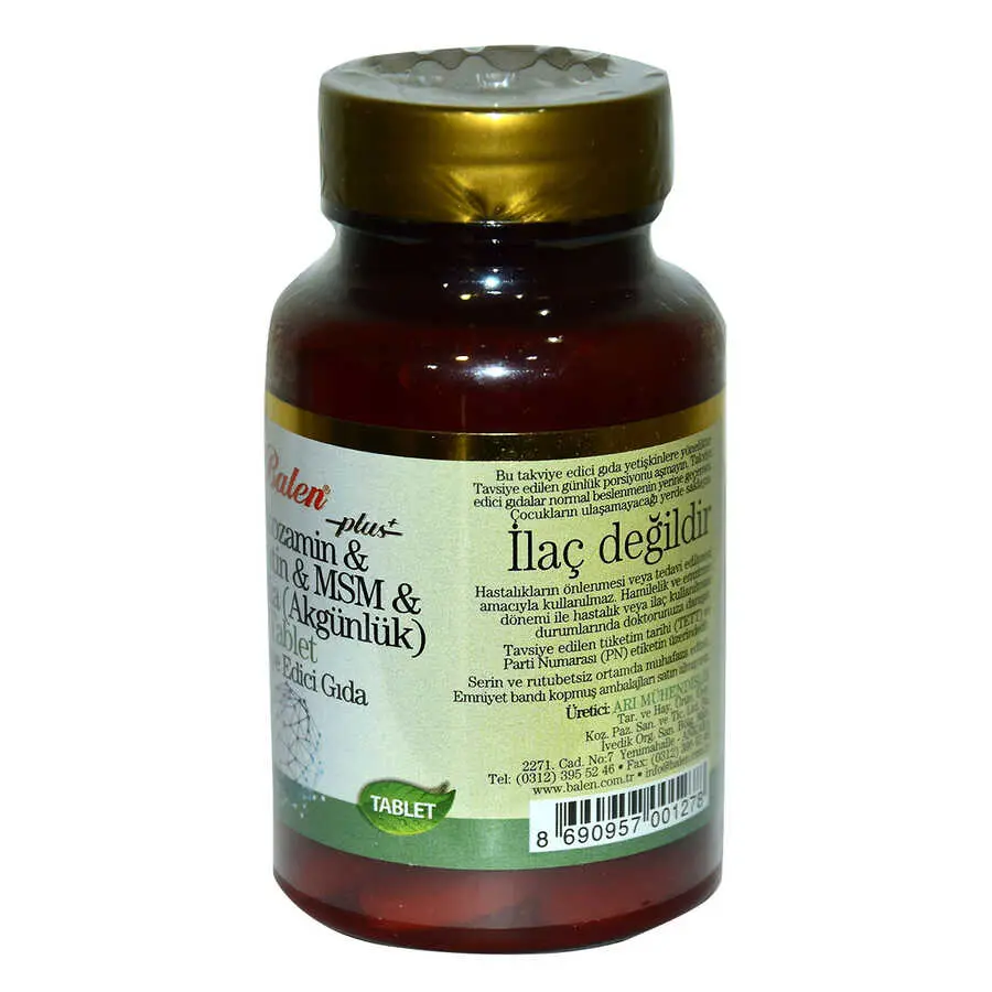 Glukozamin Kondroitin MSM Boswellia 60 Tablet 3
