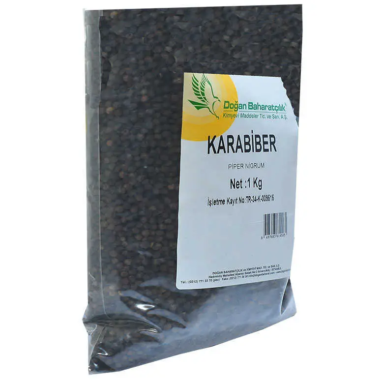 Karabiber Doğal Tane 1000 Gr Paket 3