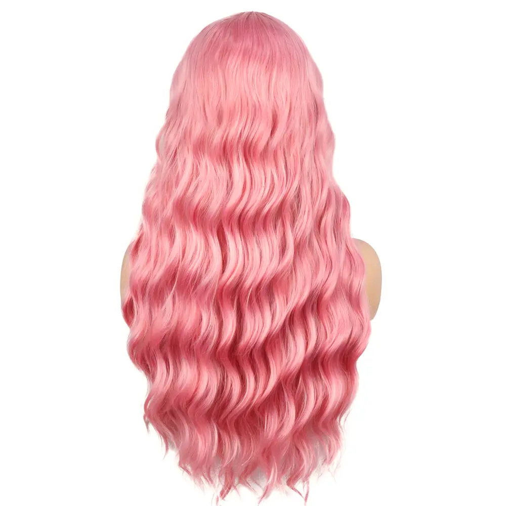Pembe Daalı Tül Peruk 5