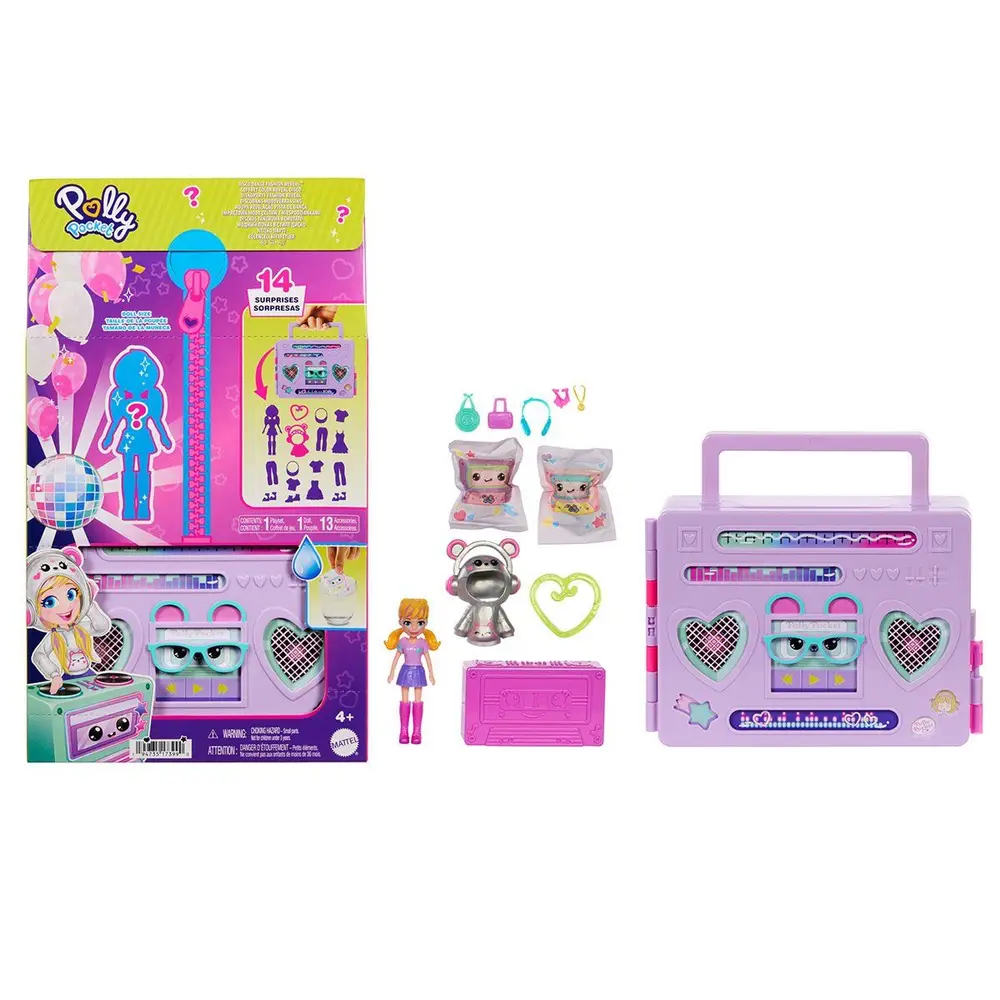 HRD65 Polly Pket Ra Temalı Moda Eğlencesi Oyun Seti 2