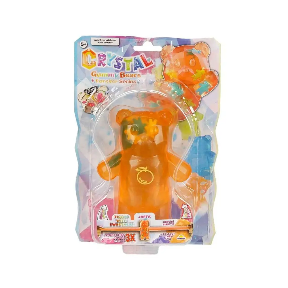 12348 SUN-BTF-FİGÜR CRYSTAL GUMMY BEARS FOREVER SERIES 14CM 6A(Belirtilen fiyat, tekli satış için adet fiyatıdır.) 6