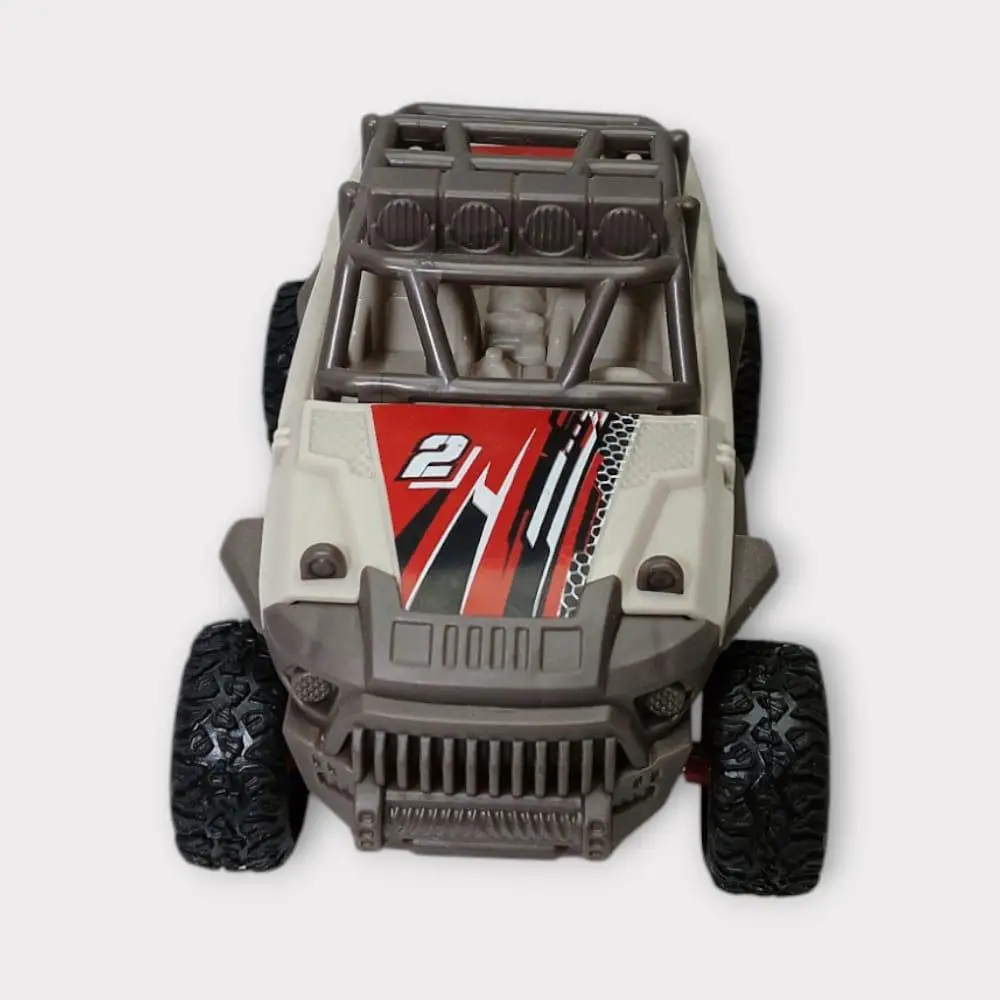 Maxx Wheels Sesli ve Işıklı Arazi Aracı - 666-18PA - Gri - 1 ADET 4