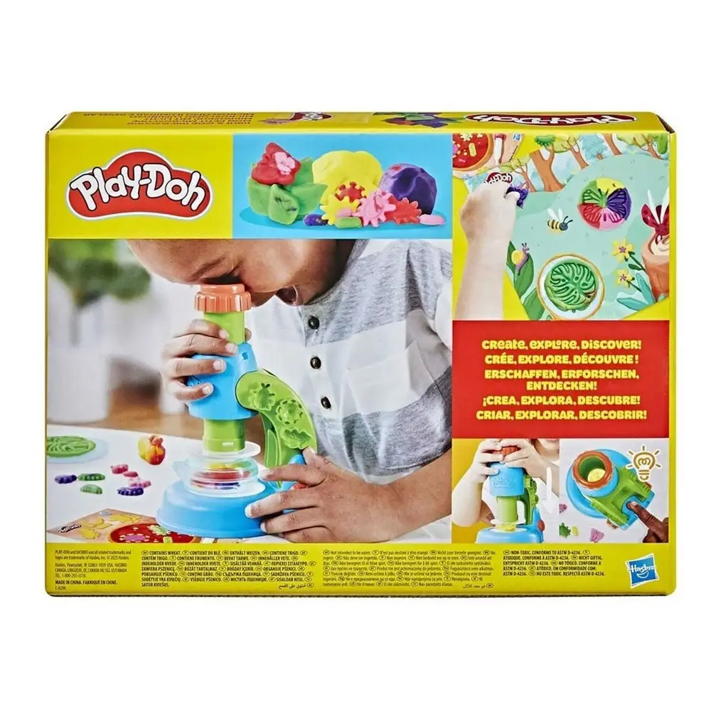 G0494 Play-Doh Işıklı Mikroskop Oyun Seti +3 yaş 7