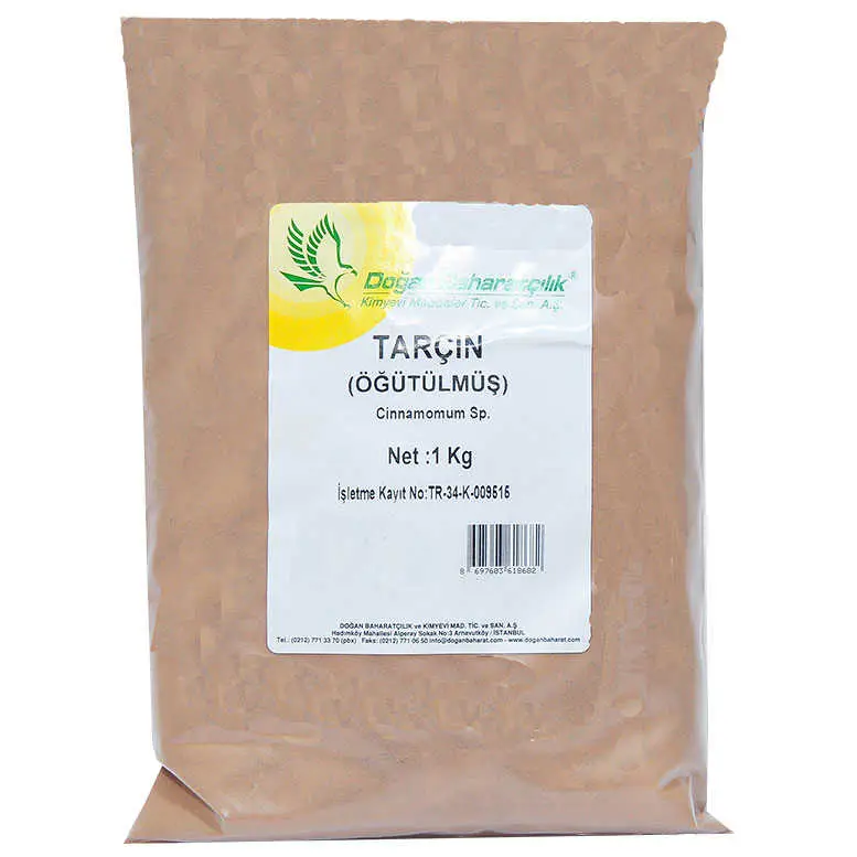 Tarçın Öğütülmüş Doğal 1000 Gr Paket 2