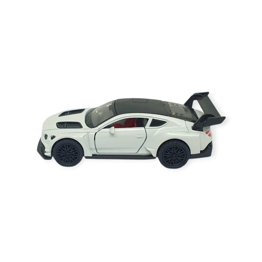 Çek Bırak Metal Arabalar  cm - 3671C - Beyaz - 1 ADET 4