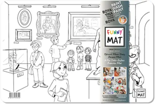 Funny Mat Müze / Museum İkili Set