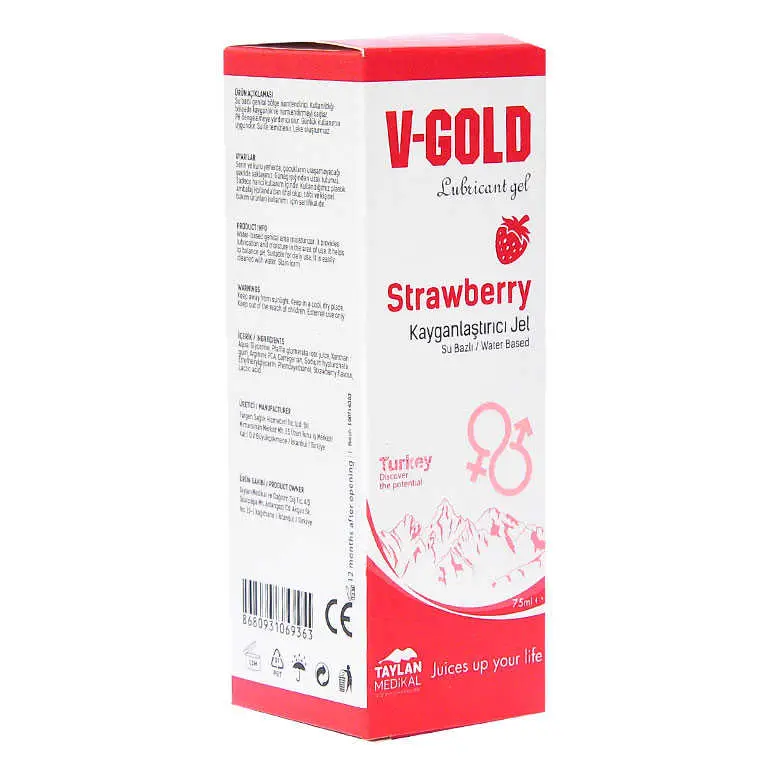 Kayganlaştırıcı Jel Çilekli 75 ML 4