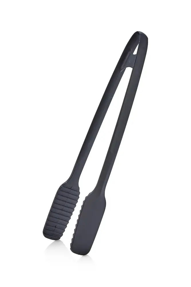 Maşa - 220 Dereceye Kadar Dalı Yanmaz - Yapışmaz Plastik Izgara Maşası 30 Cm