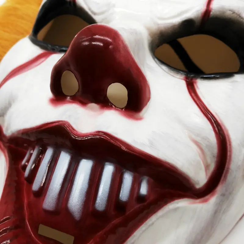 Plastik Joker Maskesi Killer Palyaço Maskesi 3
