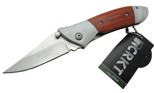 CRKT CR 0035 RD Kamp Çakı 18 cm - Metal & Ağacı Saplı, Kılıflı, Kutulu