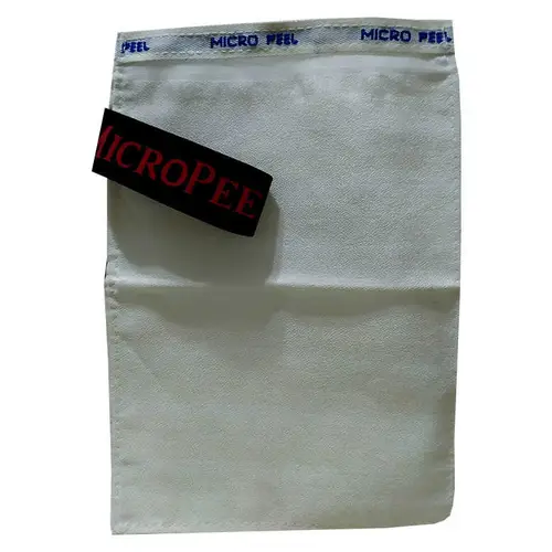 İpek  Cilt İçin Banyo Kesesi Beyaz 16X25