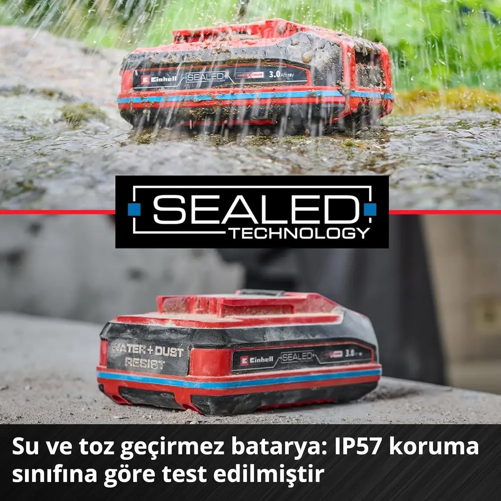 Sealed Li-on Akü 18 Volt 4,0 Ah Plus 3