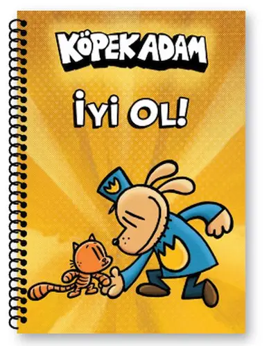 Köpek Adam Kareli Defter-3 İyi Ol