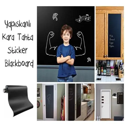 Yapışkanlı Kara Tahta-Yazı Tahtası: Blackboard 2
