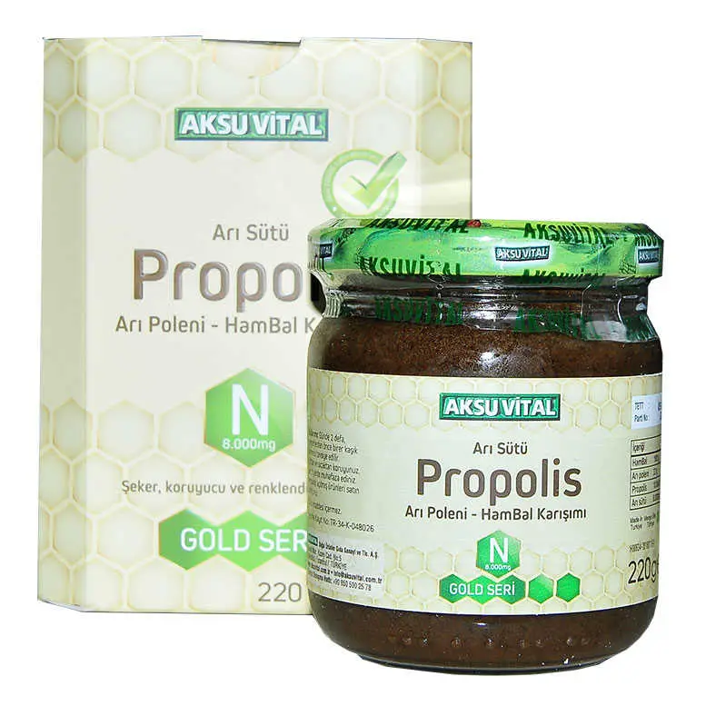 Arı Sütü Propolis Polen Bal Karışımı 220 Gr 3