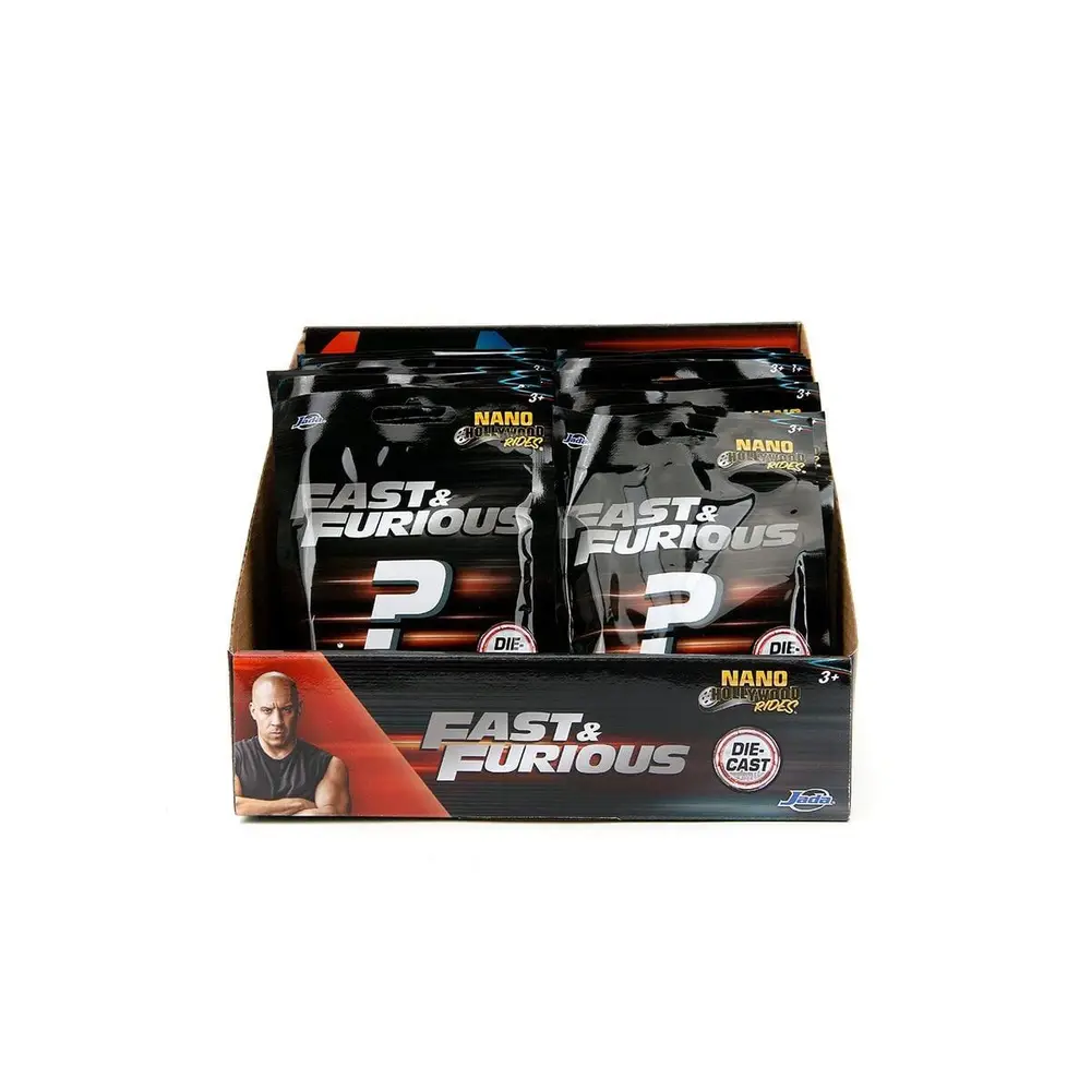 253201008 Fast Furious Blind Nano Figür Sürpriz Paket 4