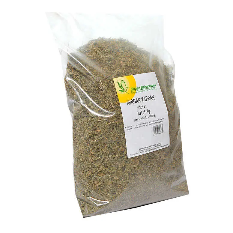 Doğal Isırganotu Yaprağı 1000 Gr Paket 4