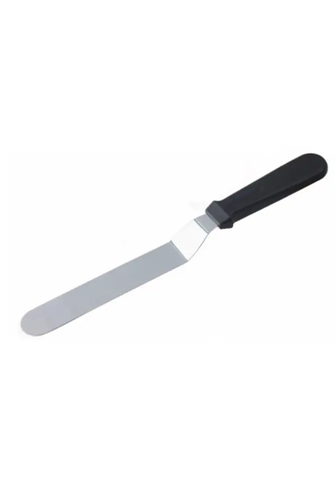 Eğik Pasta Sıvama Spatulası Metal 33 Cm 3