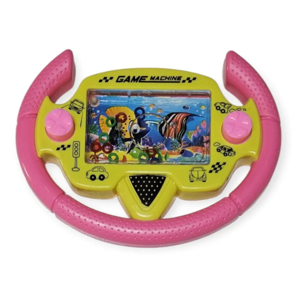 Direksiyonlu Su Oyunu - H Geçirmeli - Fidget Oyuncak - Pembe - 1 ADET