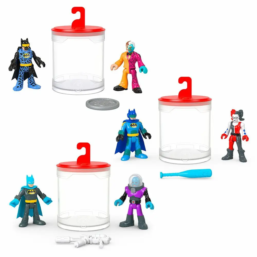 X60 Imaginext® DC Super Friends™Color s Temel Figür Seti 2