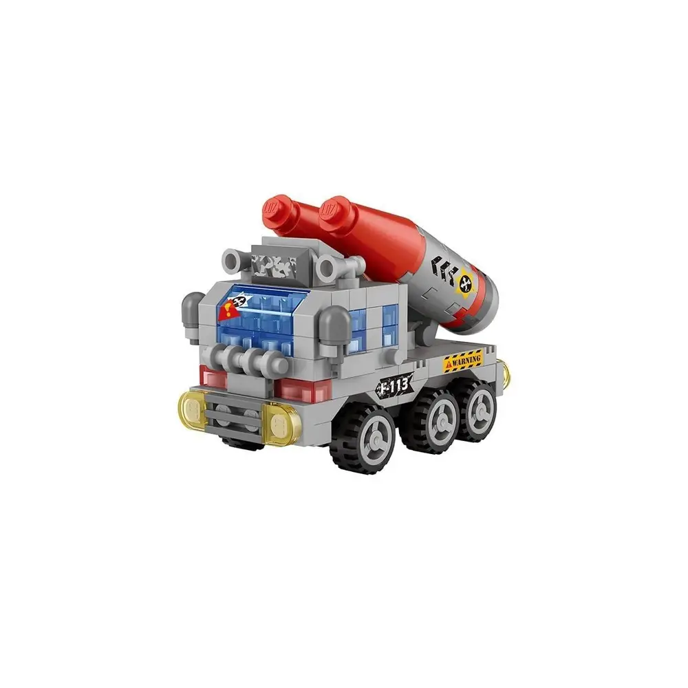LZ8615 LOZ Araba Blok Seti Mini Poşet 150 Parça -Vagon life 2