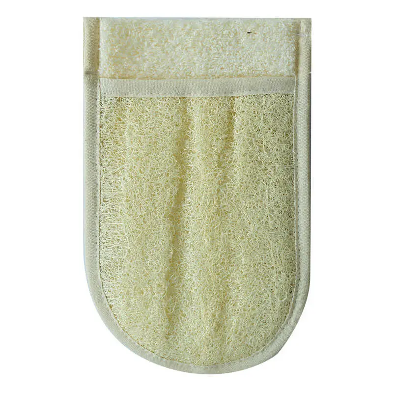 Doğal Kabak Lifli Banyo Duş Eldiveni Kese 15x25 Cm 4