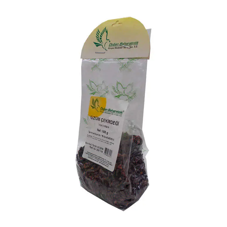 Üzüm Çekirdeği Tane Doğal 100 Gr Paket 3