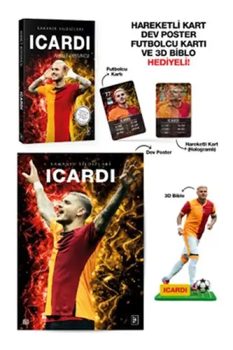 Icardi - Sahanın Yıldızları - 3D Biblo Hediyeli!