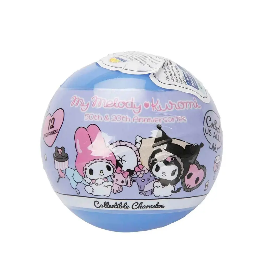 20533 SUN-ITG-CLT-3D FİGÜR MY MELODY KUROMI SÜRPRİZ PAKET KRM 3R 36D 6
