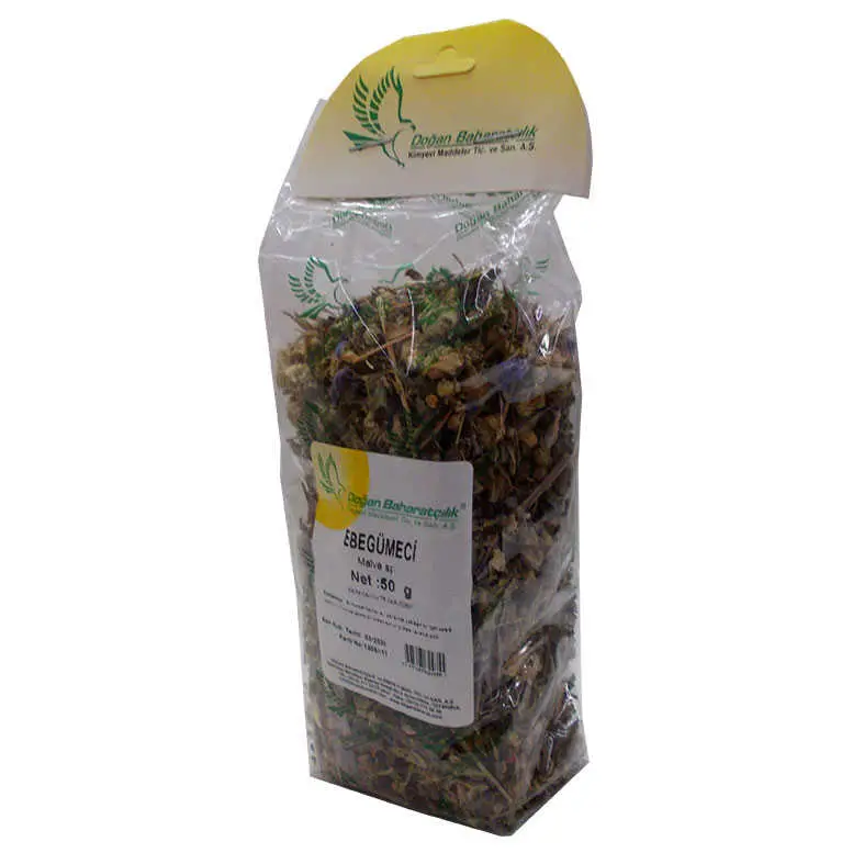 Ebegümeci Otu Doğal 50 Gr Paket 3