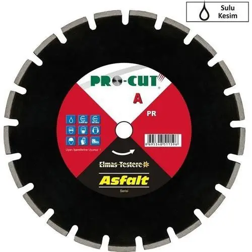 Prut 51157 A 350 Asfalt Kesme Elmas Testere 35 cm