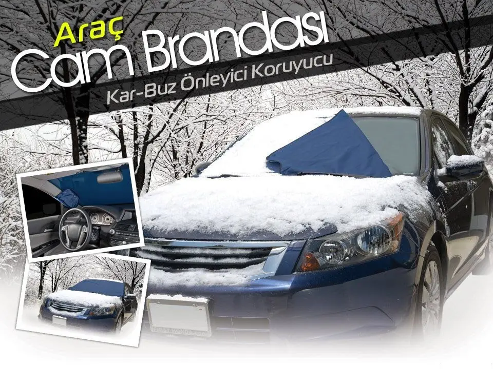 Ön Cam Kar Brandası ve Silecek Koruma Seti 2