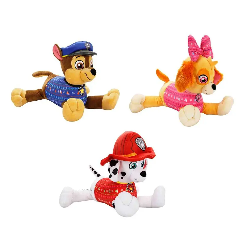 50864 SUN-HTI-SBR-PELUŞ PAW PATROL CHRISTMAS LYING 50CM PAW 3A 6
