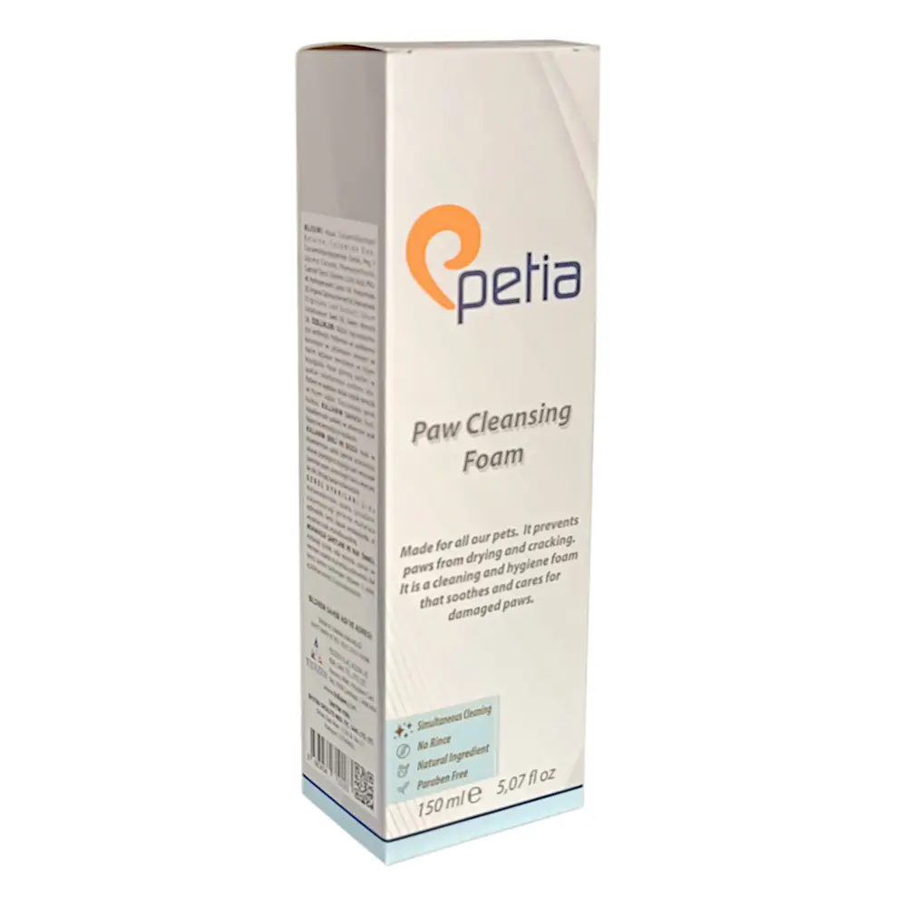 Petia Paw Cleansing Foam Doğal Kedi Köpek Pati Temizleme Köpüğü 150 ml 3