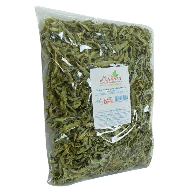 Melisa Otu Limon Otu Doğal 100 Gr Paket 4