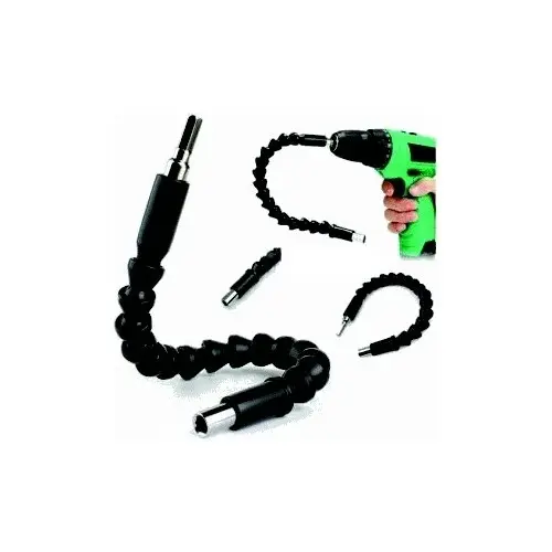 Matkap Ucu - Bükülebilir Oynar Vidalama Bits Uzatma Aparatı 30Cm - Komple Set 2
