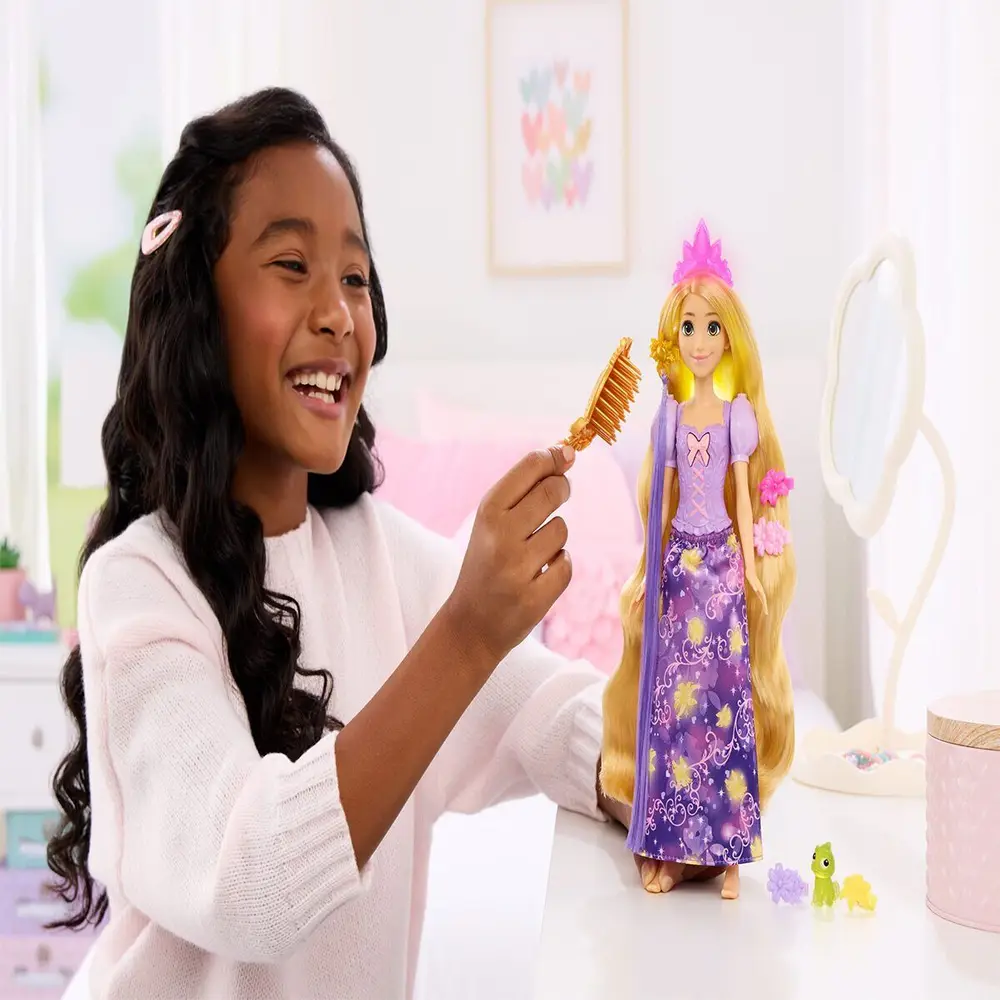 JHL46 Disney Prenses Sihirli lı Rapunzel 6