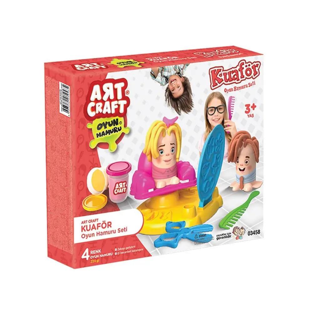 03458 KUAFÖR OYUN HAMUR SET 3